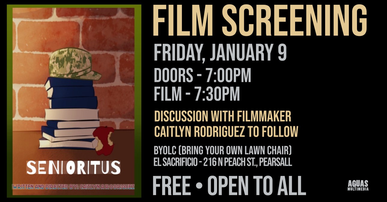 📺 Senioritus, a TV Pilot by Caitlyn Rodriguez | Fri Jan 9th 7:30pm